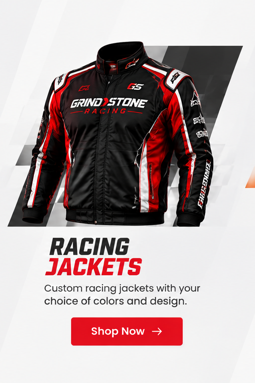 Can’t find your desired racing jacket? We’ll create it for you.