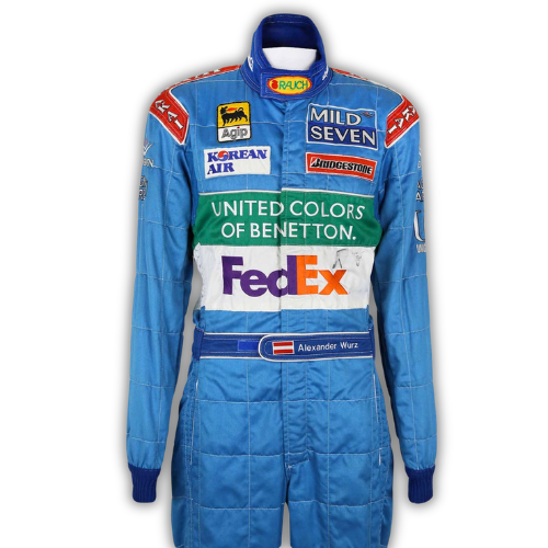 Alex Wurz Mild Seven Benetton F1 Race Suit