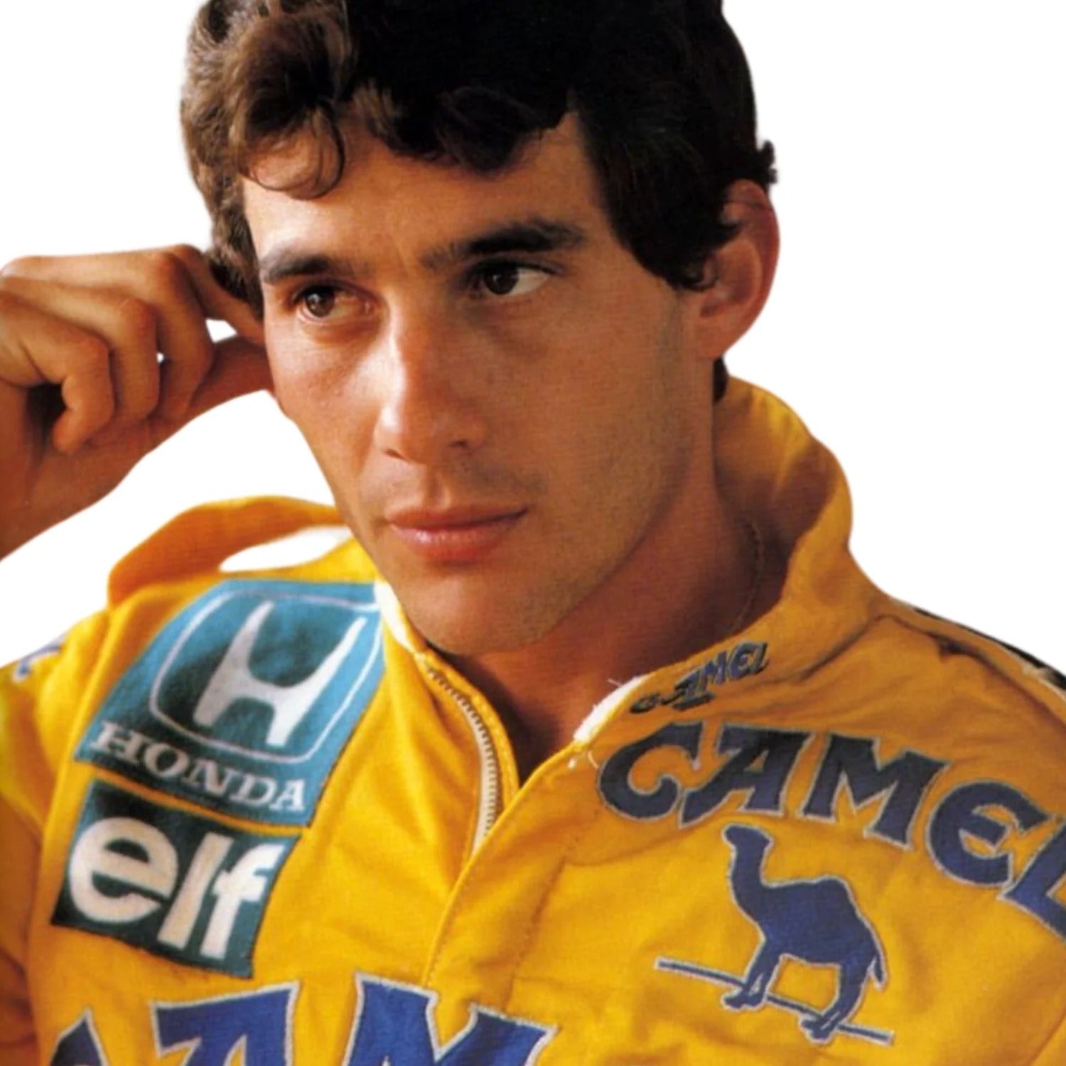 Ayrton Senna Lotus Camel F1 Race Suit