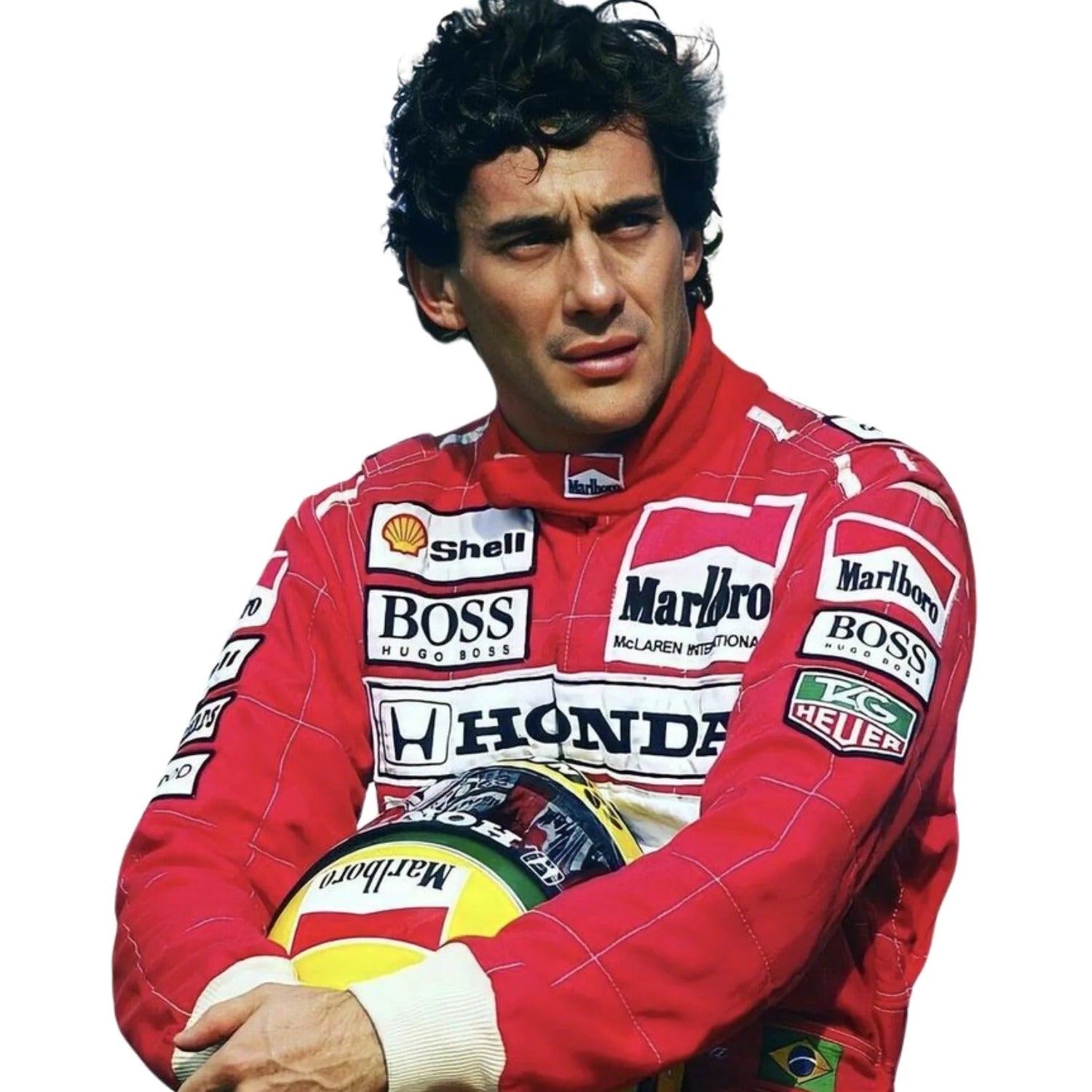 Ayrton Senna Marlboro F1 Race Suit