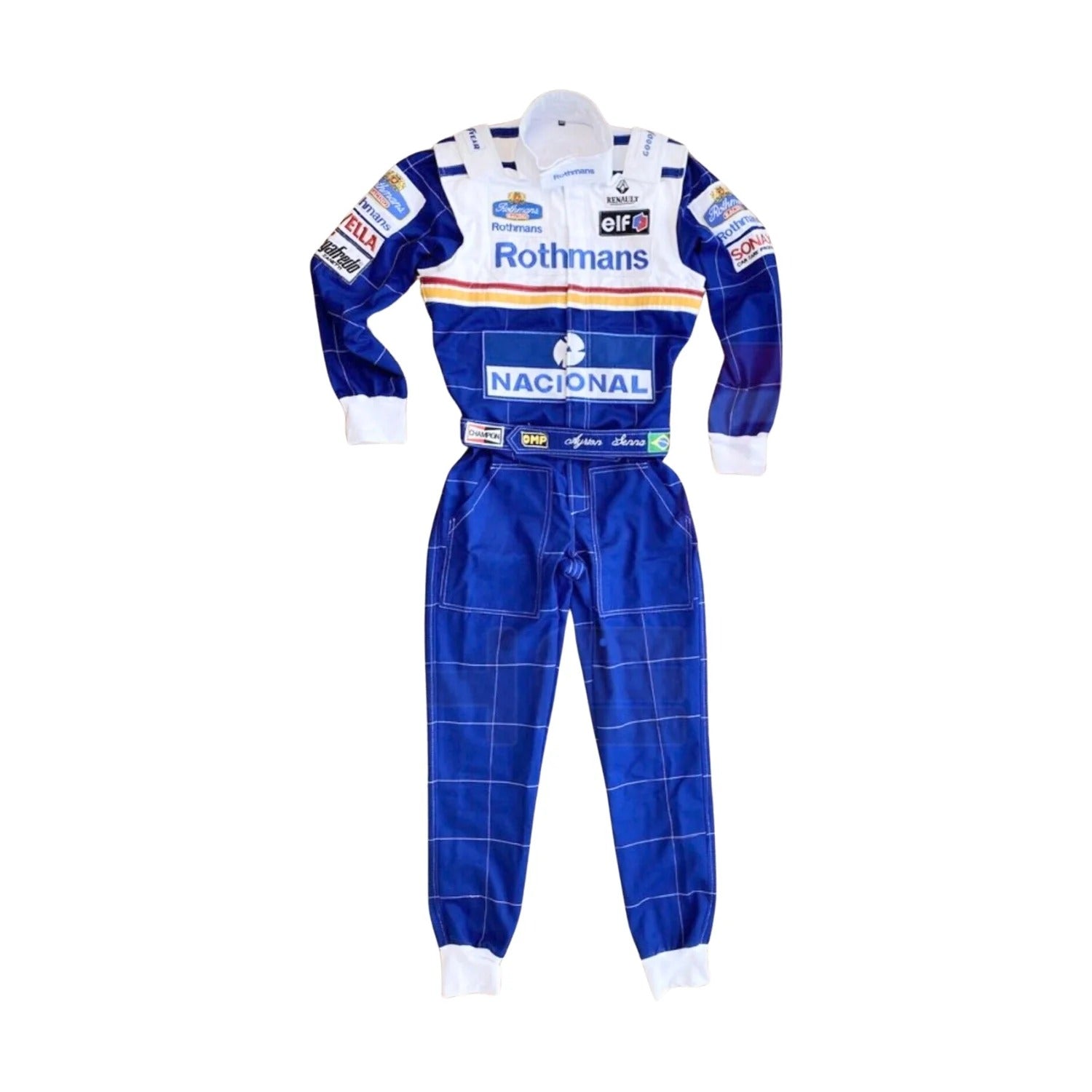 Ayrton Senna Rothmans Williams F1 Race Suit