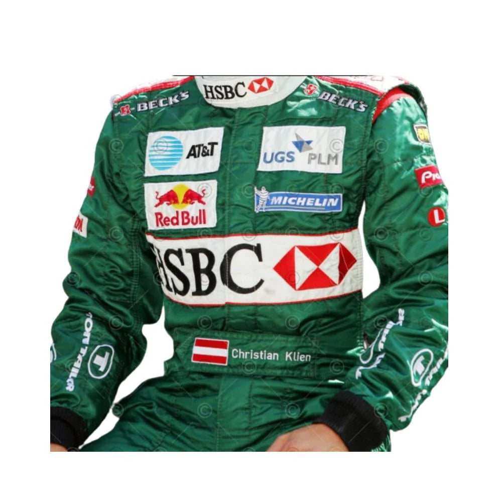 Christian Klien Jaguar F1 Race Suit