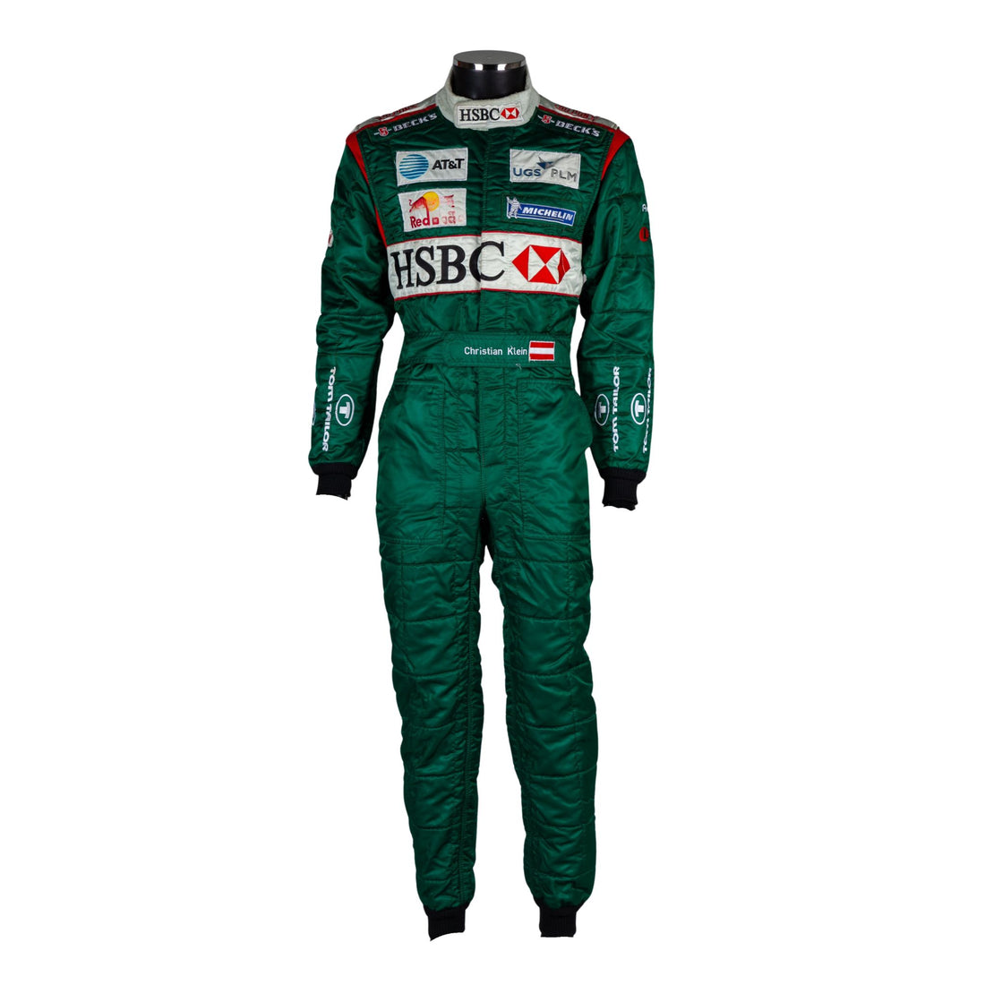 Christian Klien Jaguar F1 Race Suit 2004