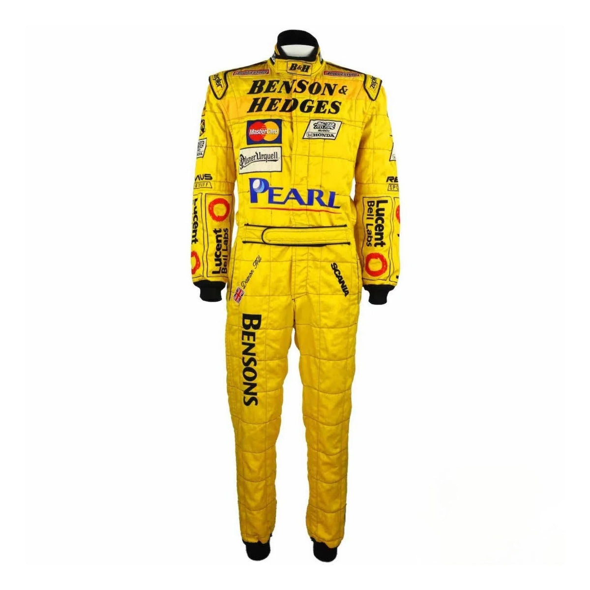 Damon Hill Benson & Hedges Pearl F1 Race Suit