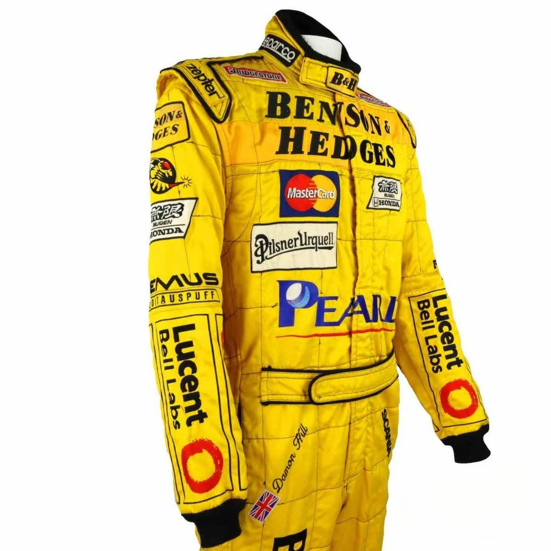 Damon Hill Benson & Hedges Pearl F1 Race Suit
