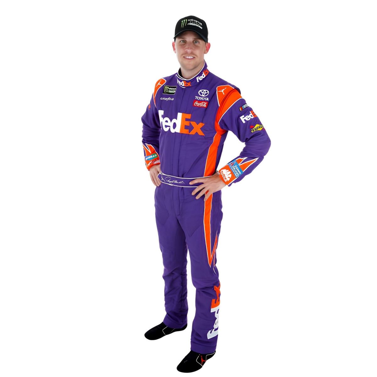Denny Hamlin FedEx F1 Race Suit