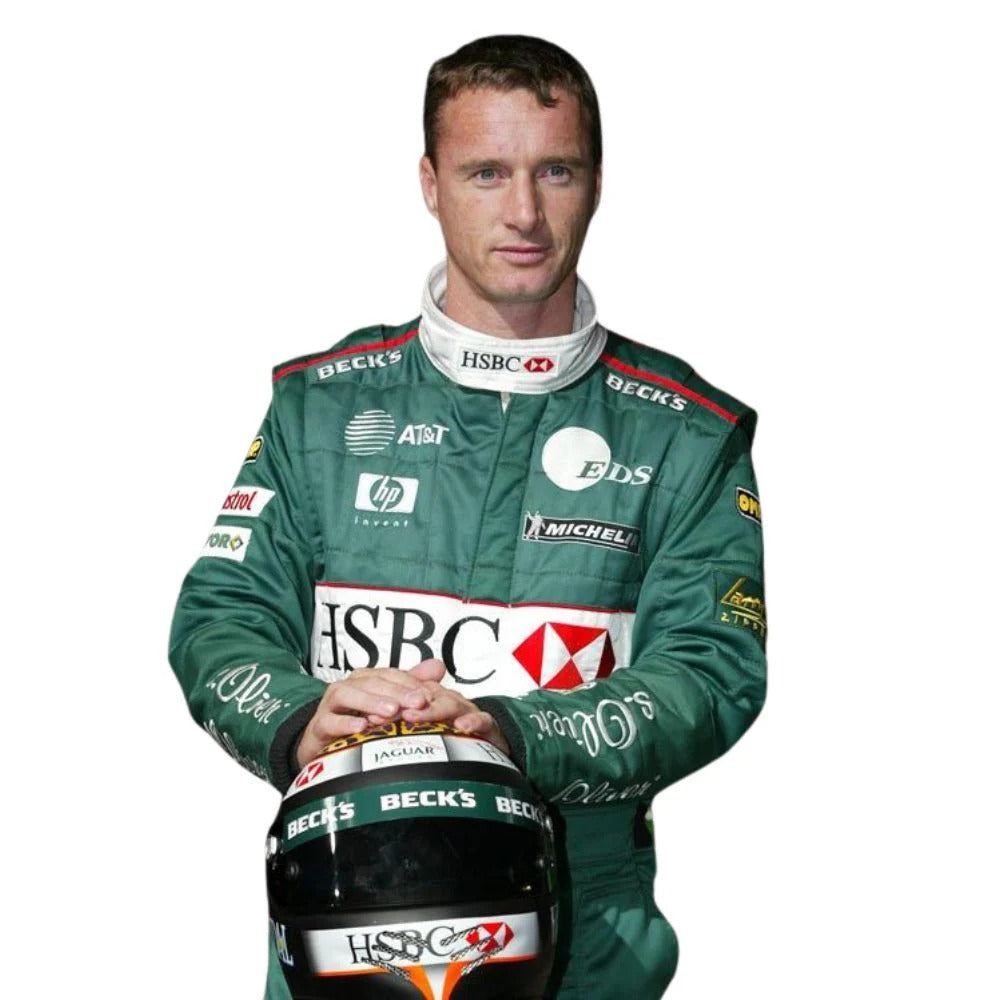 Eddie Irvine Jaguar F1 Race Suit