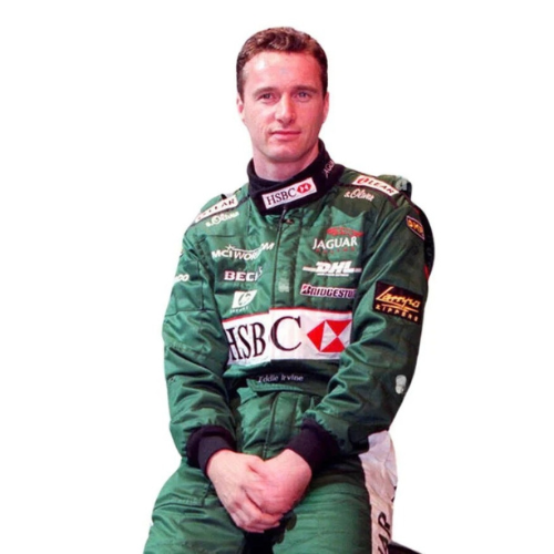 Eddie Irvine Jaguar F1 Race Suit