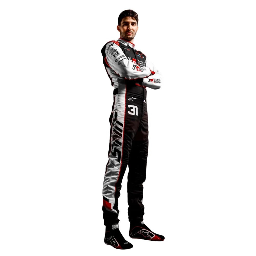Esteban Ocon Haas F1 Race Suit 