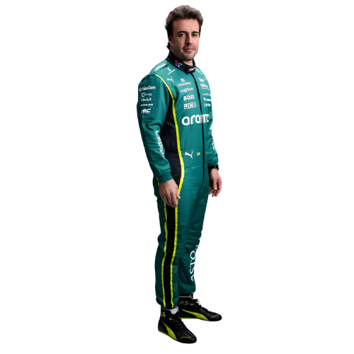 Fernando Alonso Aston Martin F1 Race Suit 