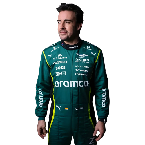 Fernando Alonso Aston Martin F1 Race Suit 