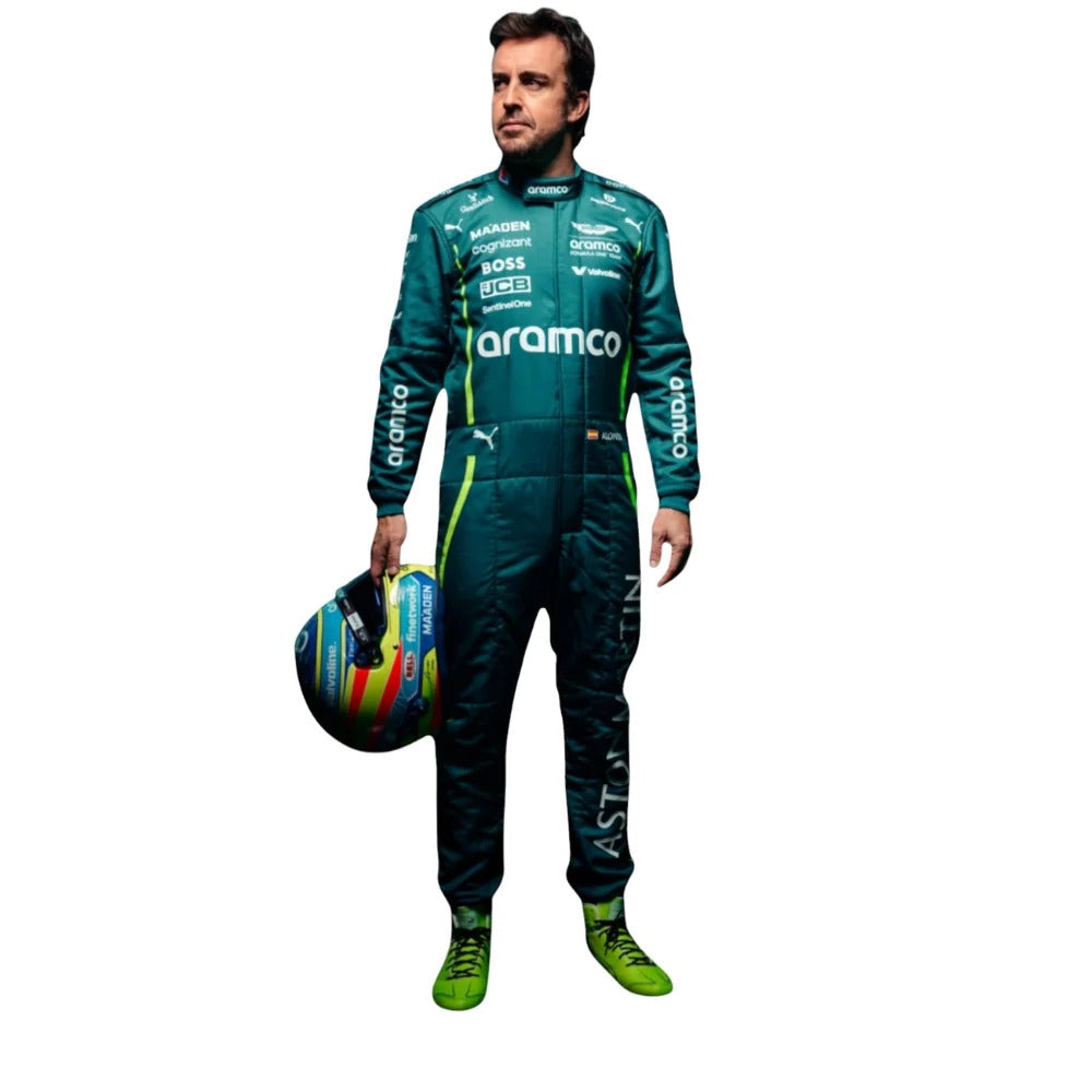 Fernando Alonso Aston Martin F1 Race Suit 