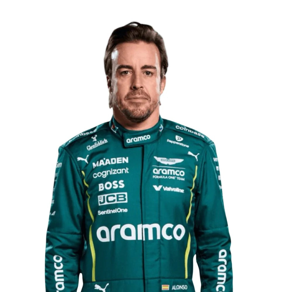 Fernando Alonso Aston Martin F1 Race Suit 