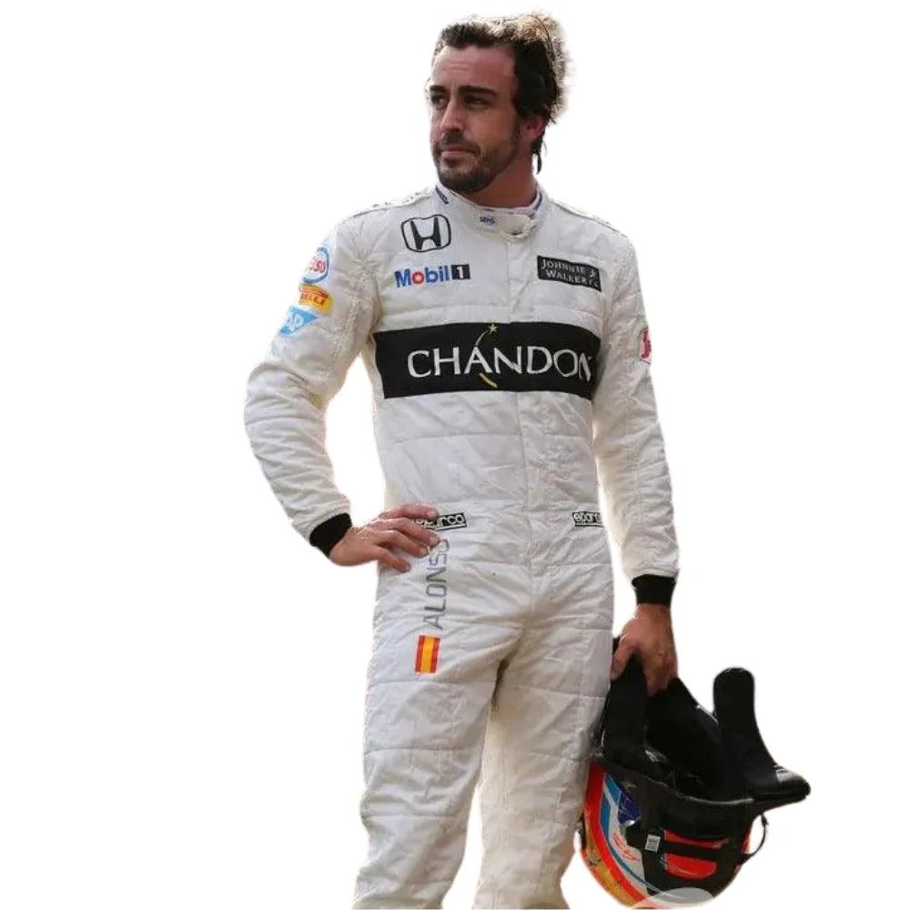 Fernando Alonso McLaren Honda F1 Race Suit 