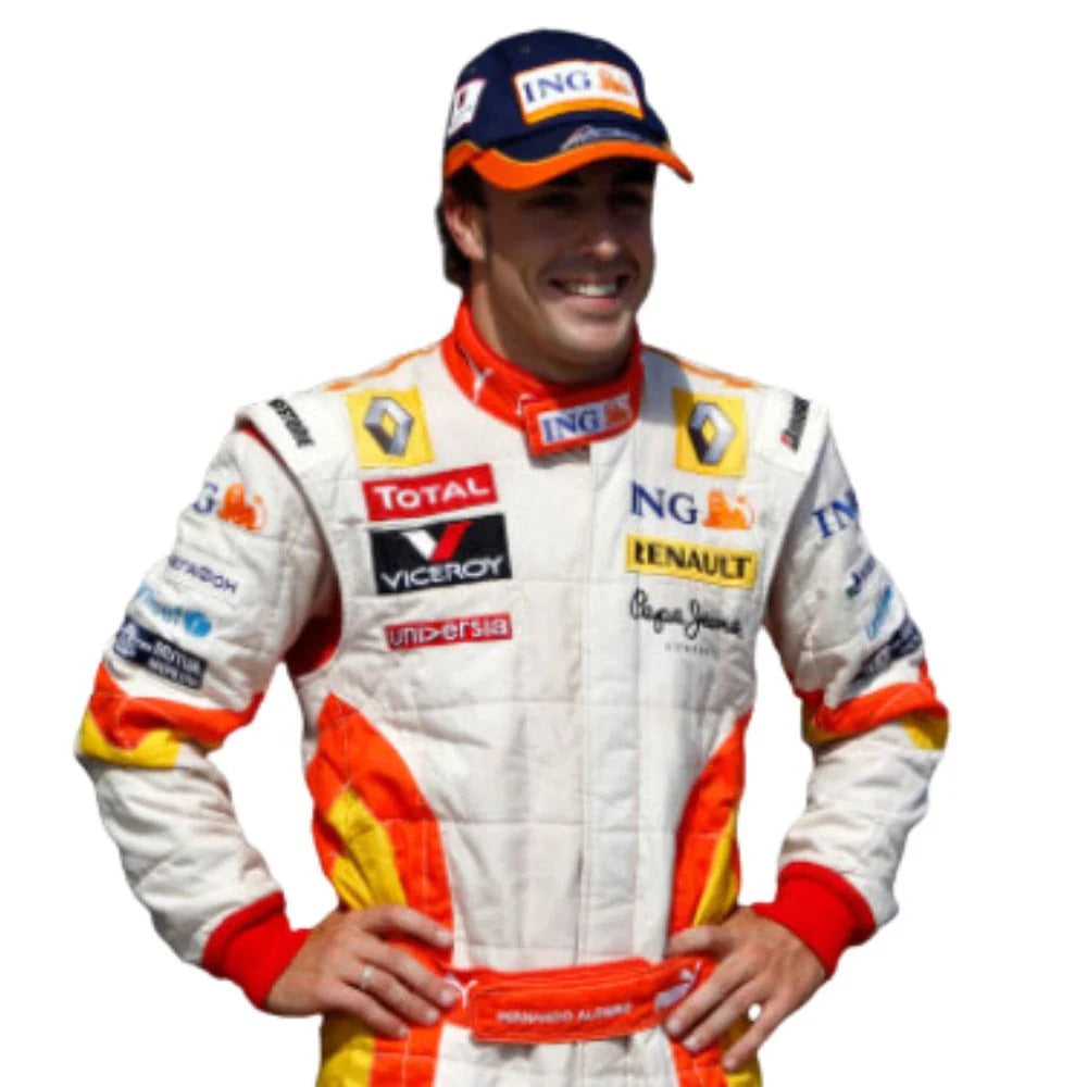 Fernando Alonso Renault F1 Race Suit