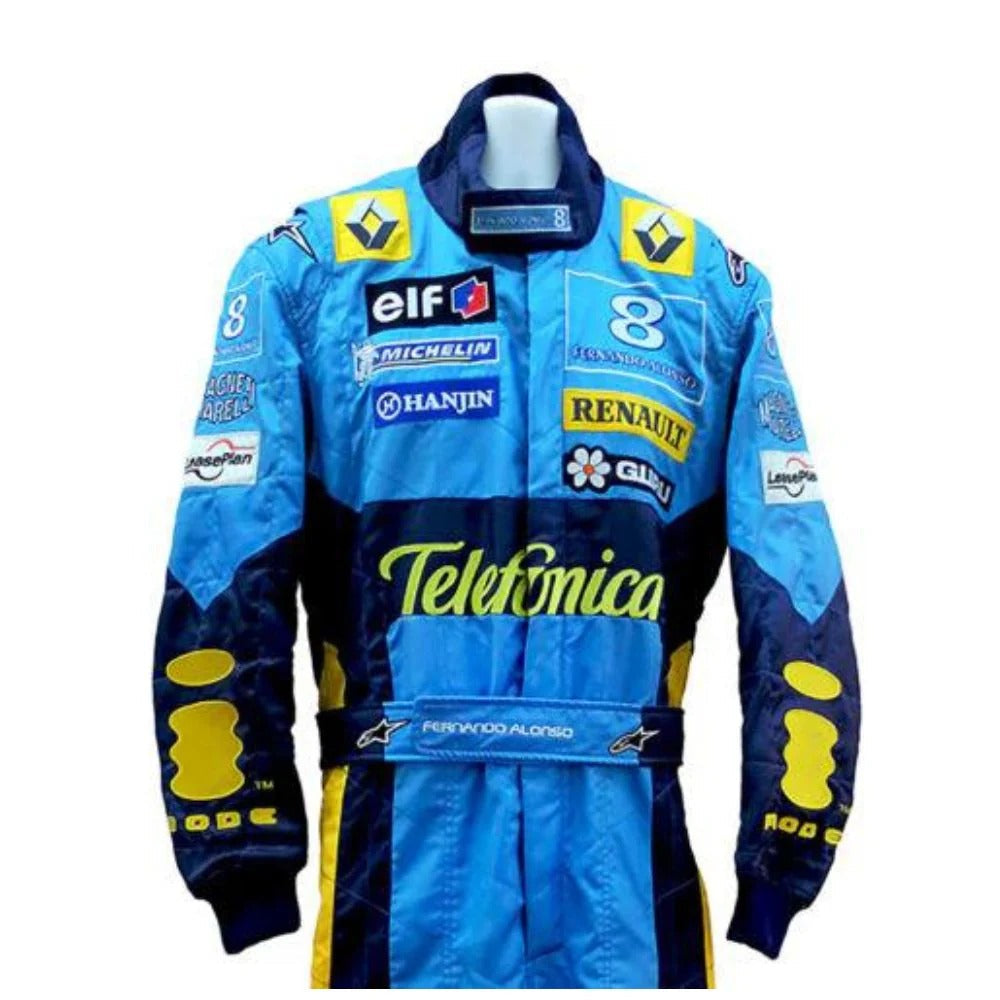 Fernando Alonso Renault Telefonica F1 Race Suit