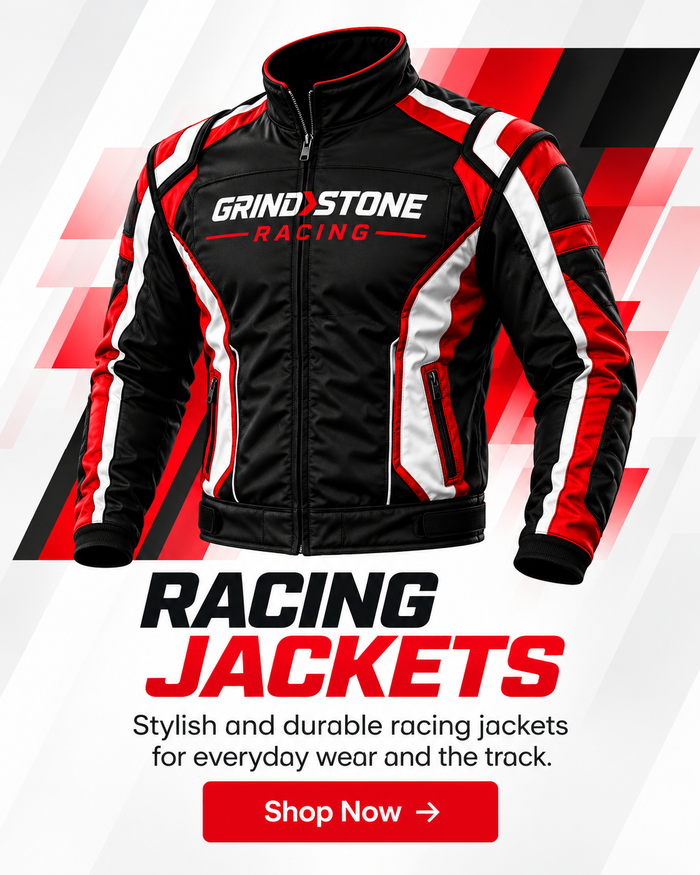 Can’t find your desired racing jacket? We’ll create it for you.