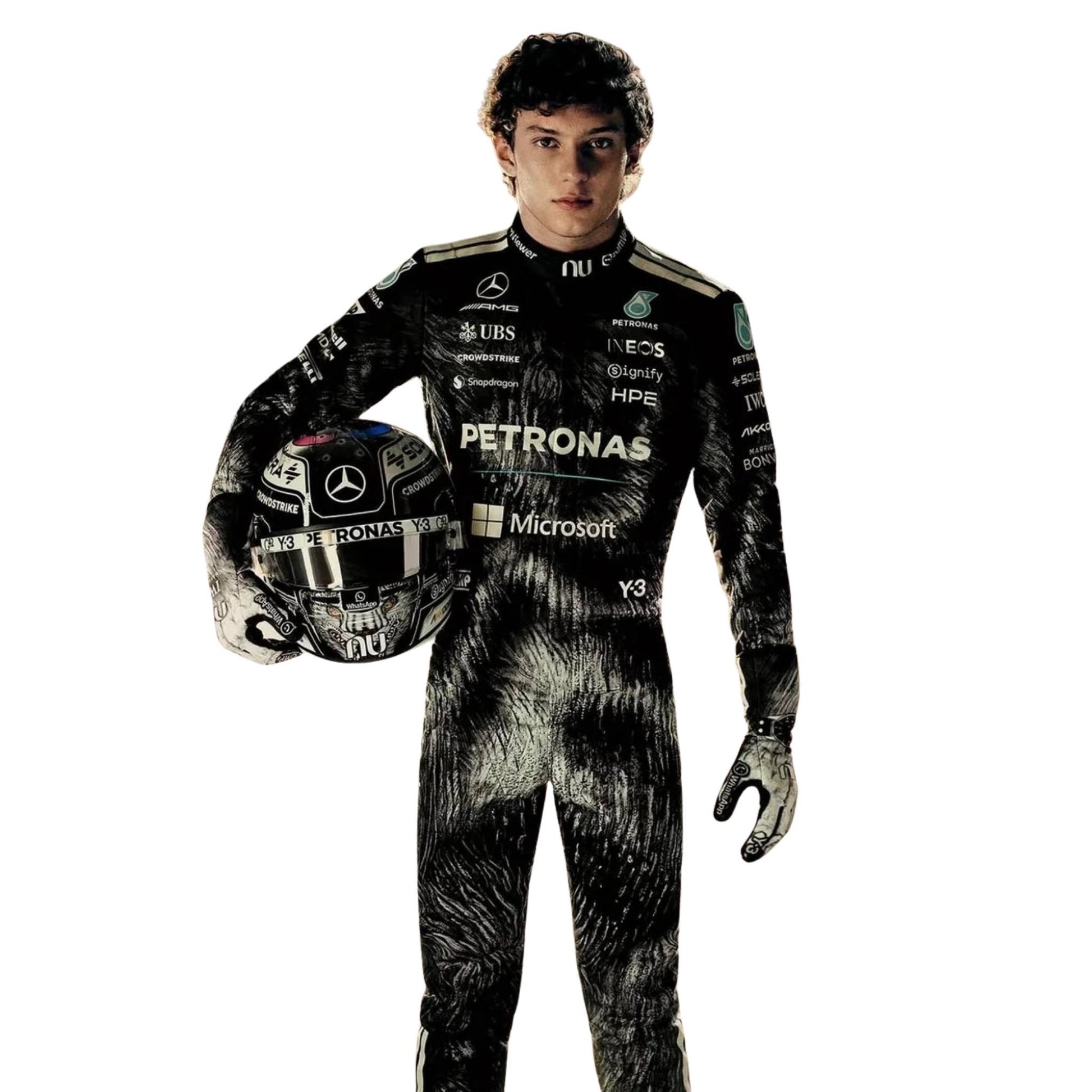 George Russell Kimi Mercedes F1 Racing Suit Japan GP 2026