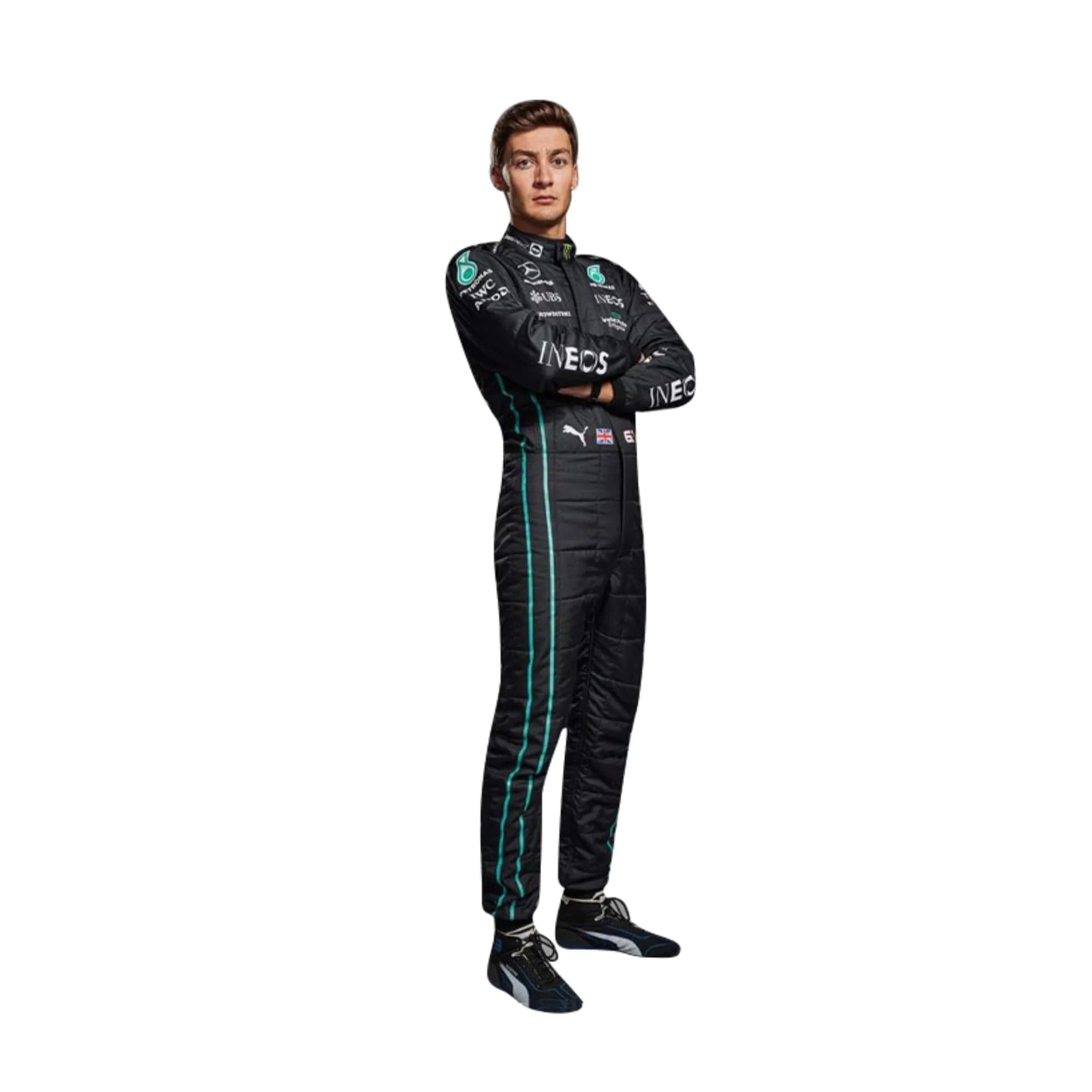George Russell Mercedes F1 Race Suit 
