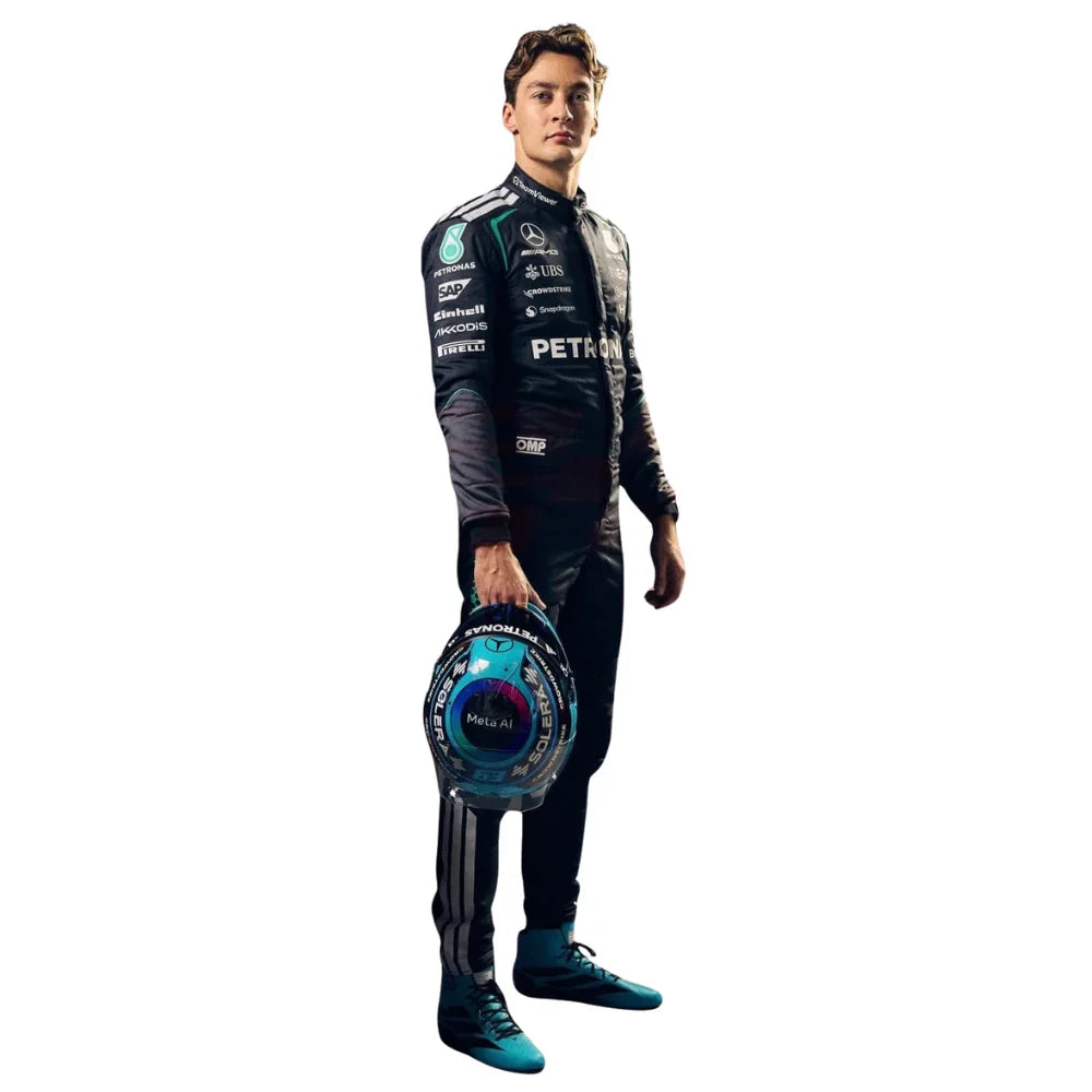 George Russell Mercedes F1 Race Suit 