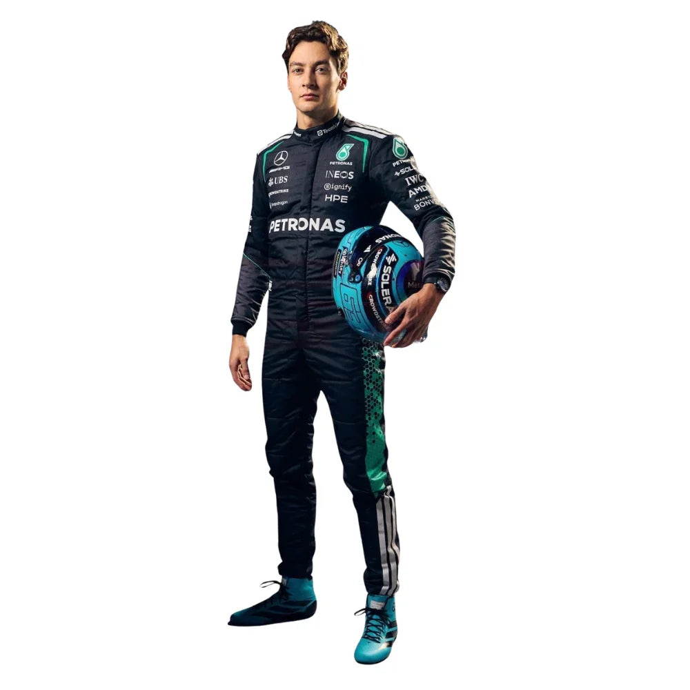 George Russell Mercedes F1 Race Suit 