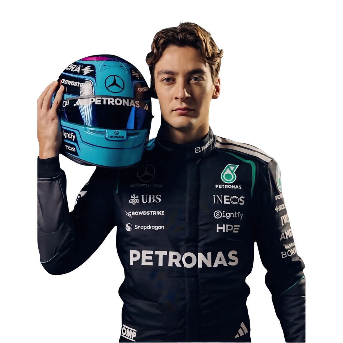 George Russell Mercedes F1 Race Suit 2026