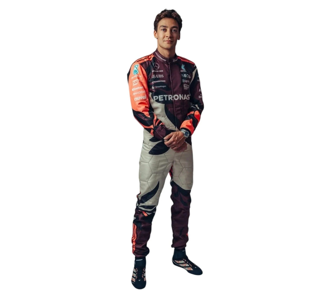 George Russell Mercedes F1 Racing Suit 