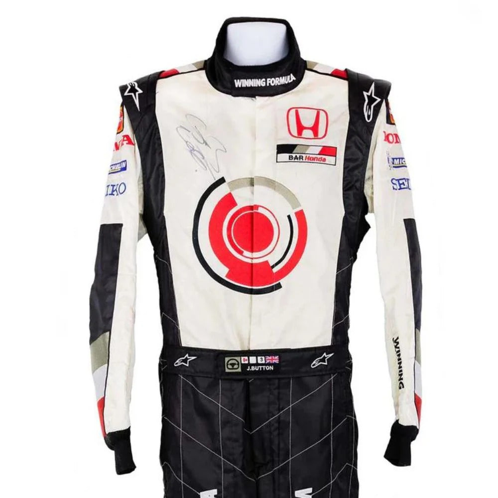 Jenson Button BAR F1 Race Suit 