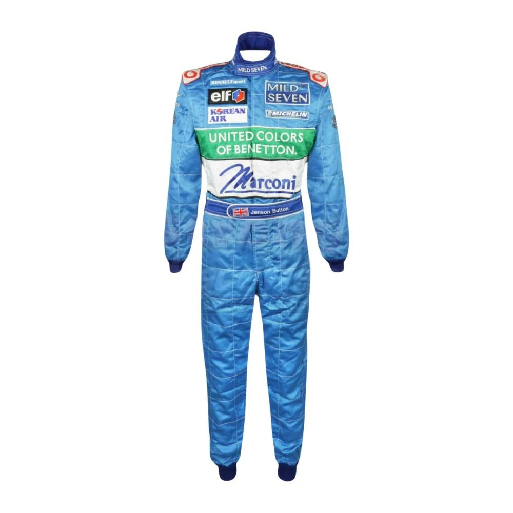 Jenson Button Benetton Renault F1 Race Suit 