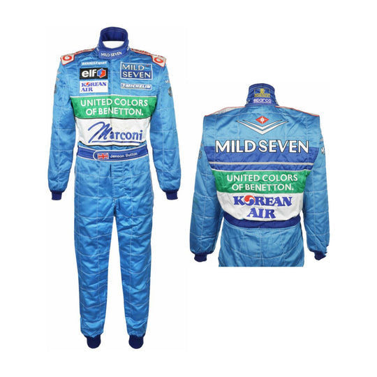 Jenson Button Benetton Renault F1 Race Suit 