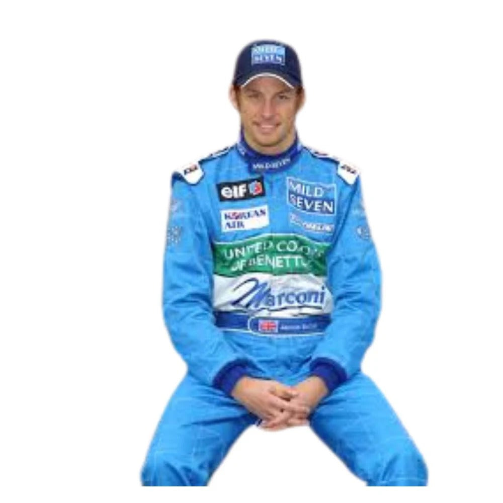 Jenson Button Benetton Renault F1 Race Suit 
