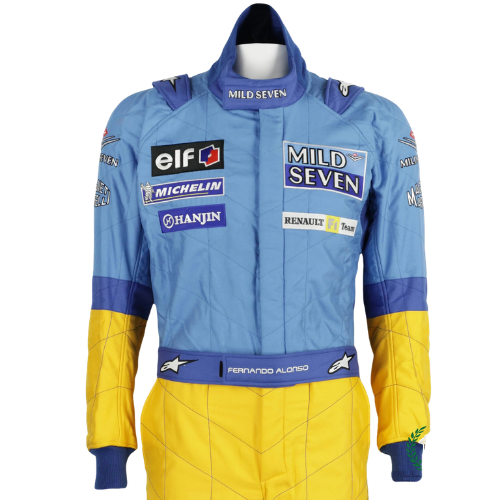 Jenson Button Renault F1 Race Suit