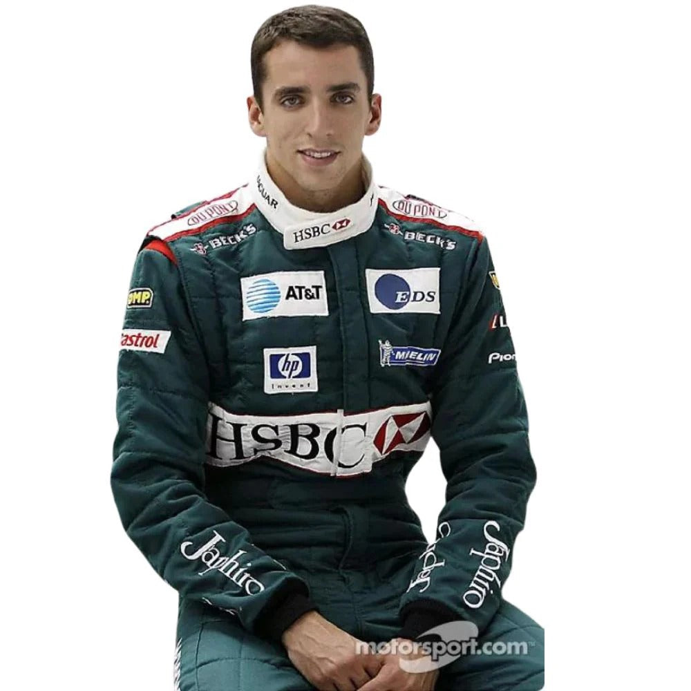 Justin Wilson Jaguar F1 Race Suit 