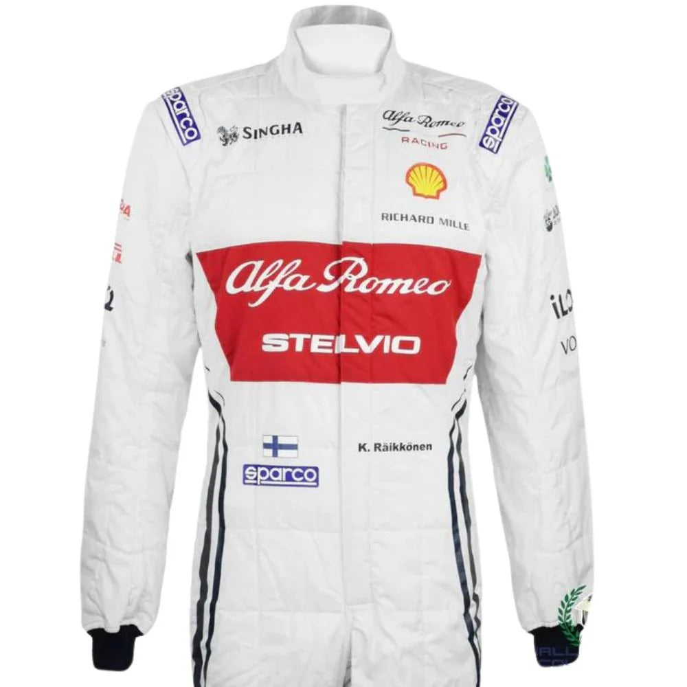 Kimi Raikkonen Alfa Romeo F1 Race Suit