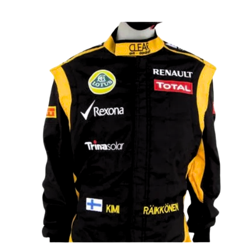 Kimi Raikkonen Lotus Renault F1 Race Suit