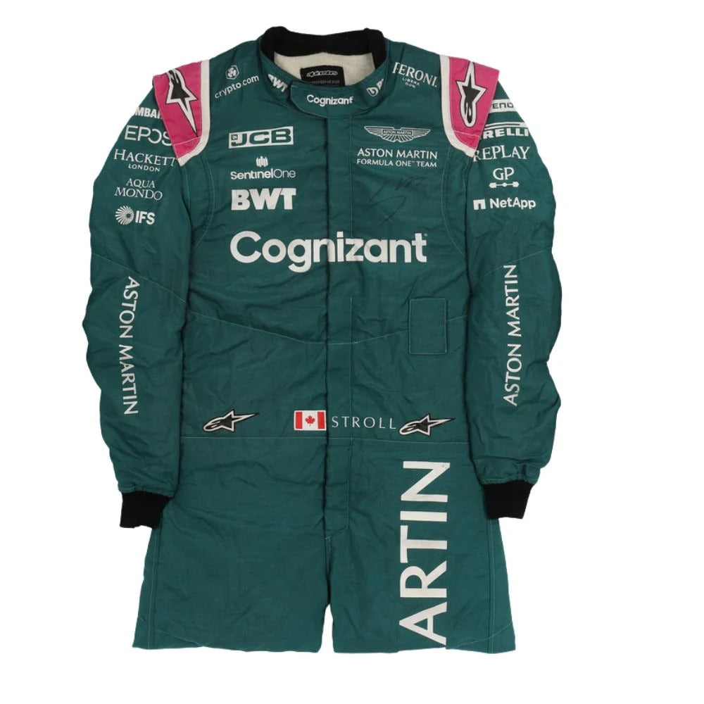 Lance Stroll Aston Martin F1 Race Suit 