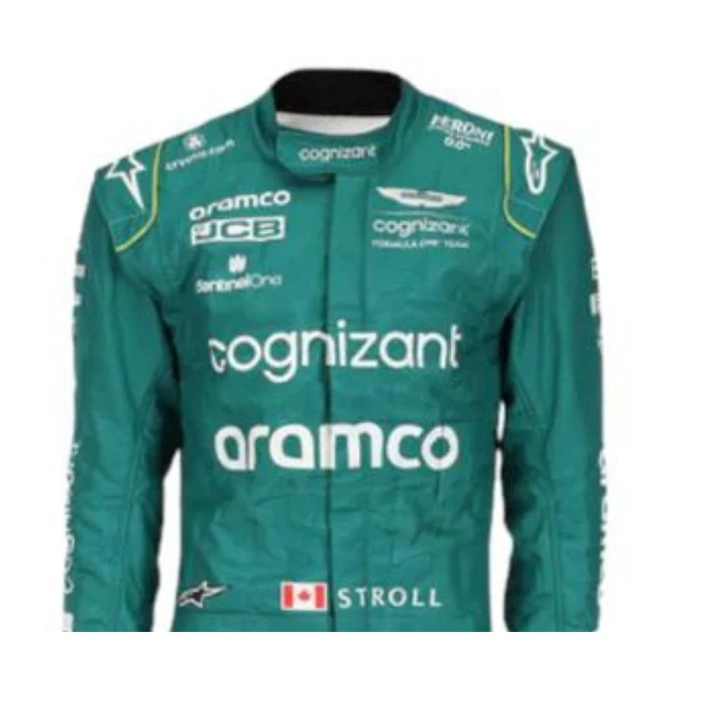 Lance Stroll Aston Martin F1 Racing Suit 