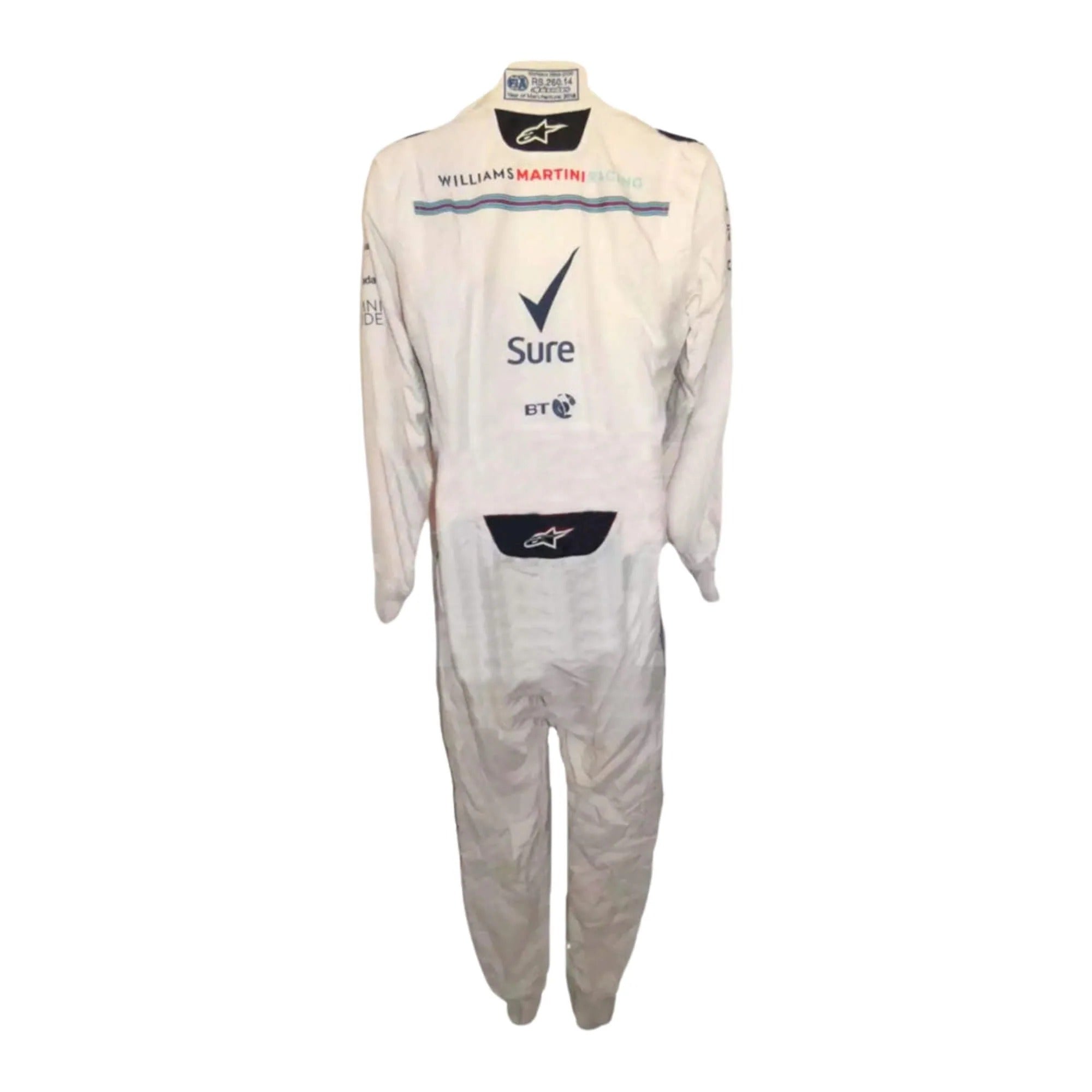Lance Stroll Williams Martini Karting Suit 
