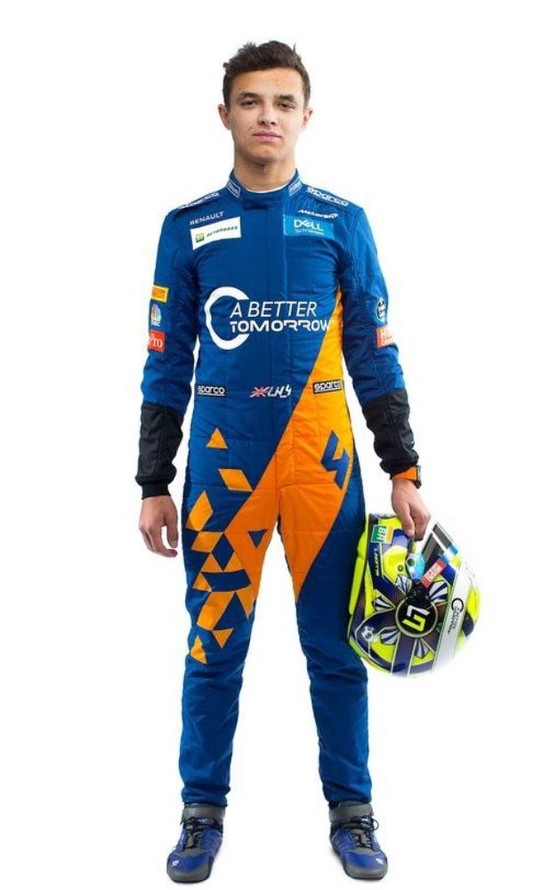 Lando Norris McLaren F1 Race Suit 