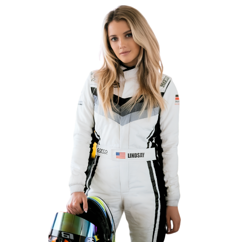 Lindsay Brewer Sparco Go Karting Suit