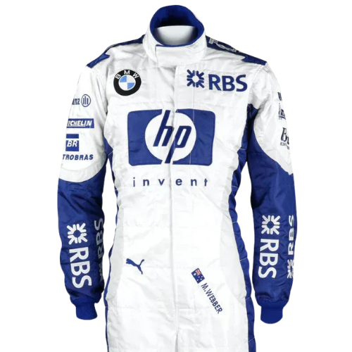 Mark Webber BMW Sauber Williams F1 Race Suit