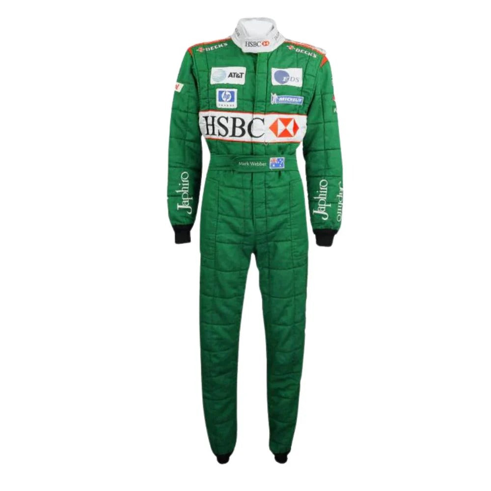 Mark Webber Jaguar F1 Race Suit 