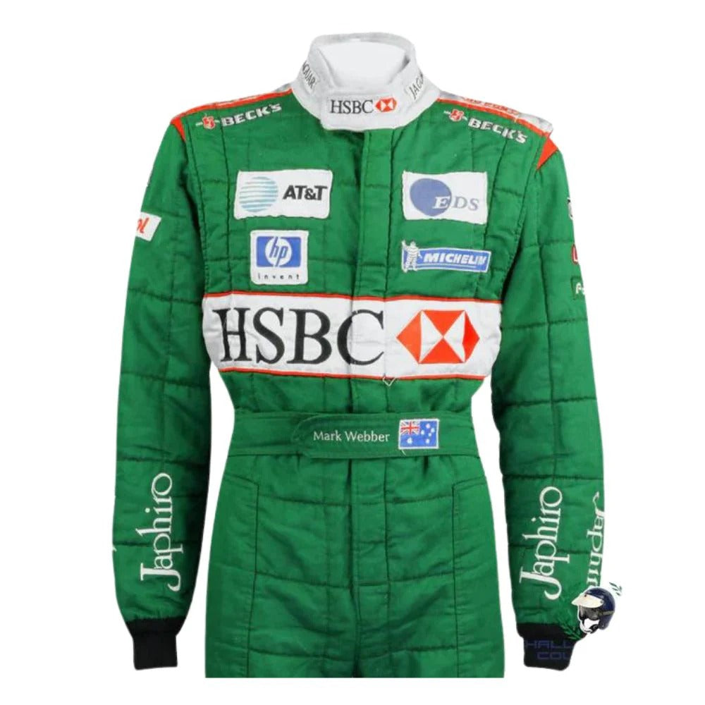 Mark Webber Jaguar F1 Race Suit 