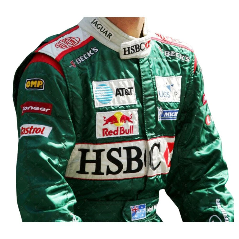 Mark Webber Jaguar F1 Race Suit