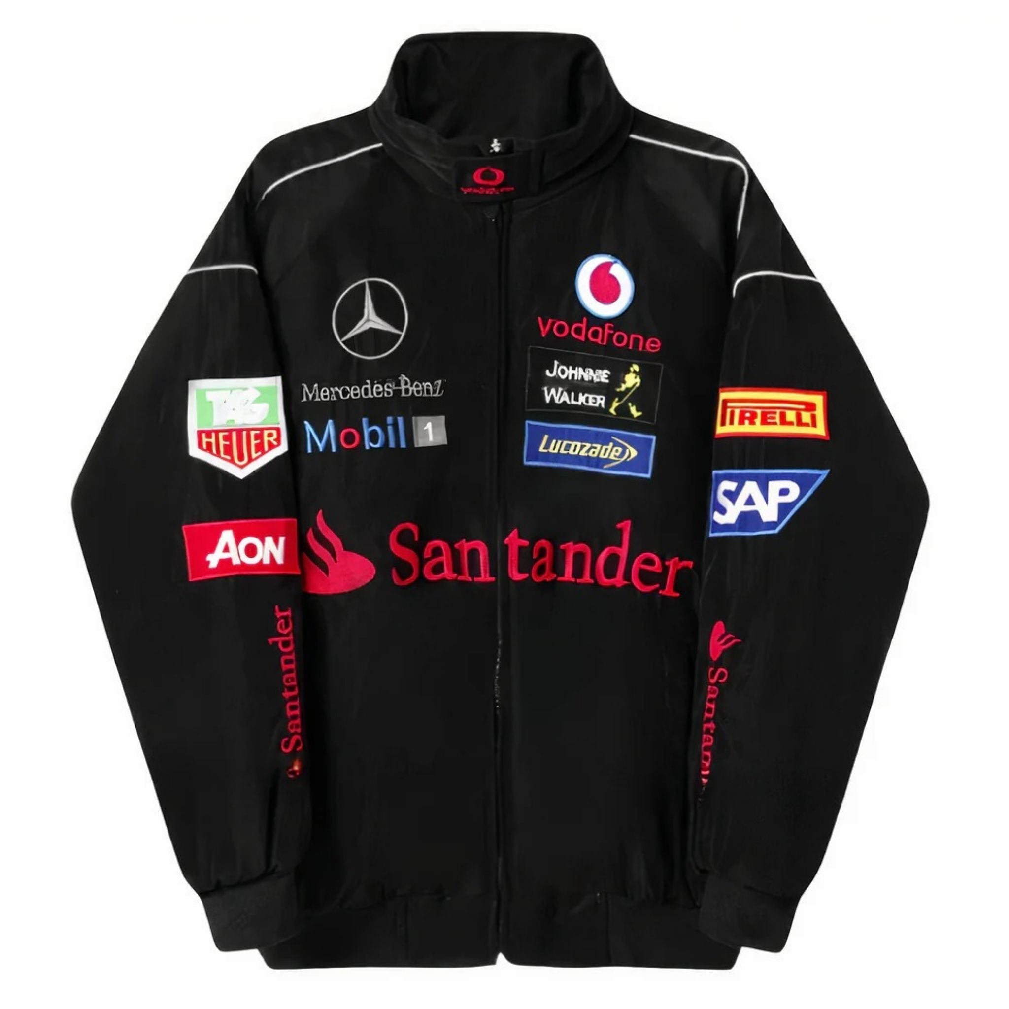 Mercedes F1 Racing Jacket [Black]