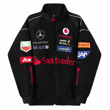 Mercedes F1 Racing Jacket [Black]