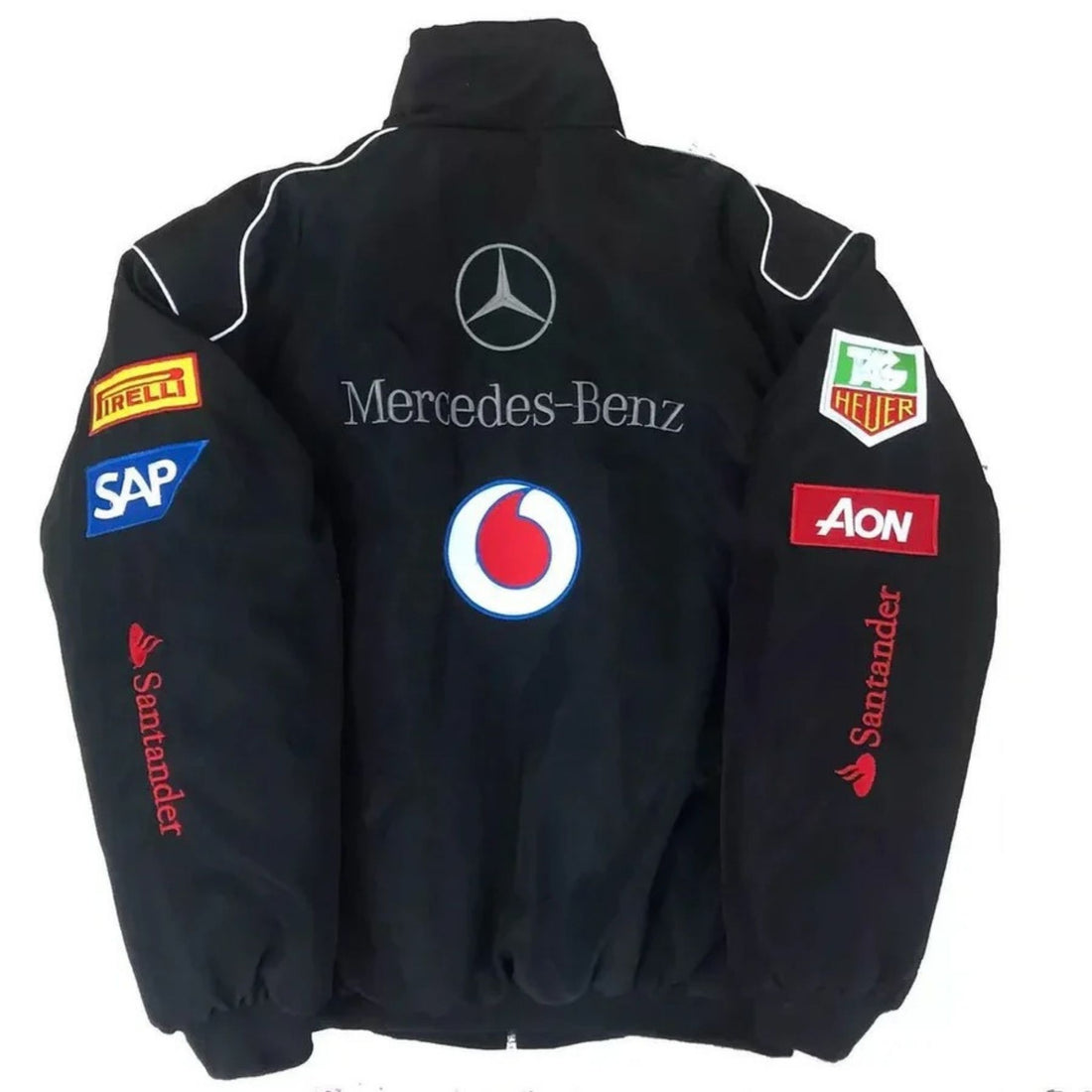 Mercedes F1 Racing Jacket Black
