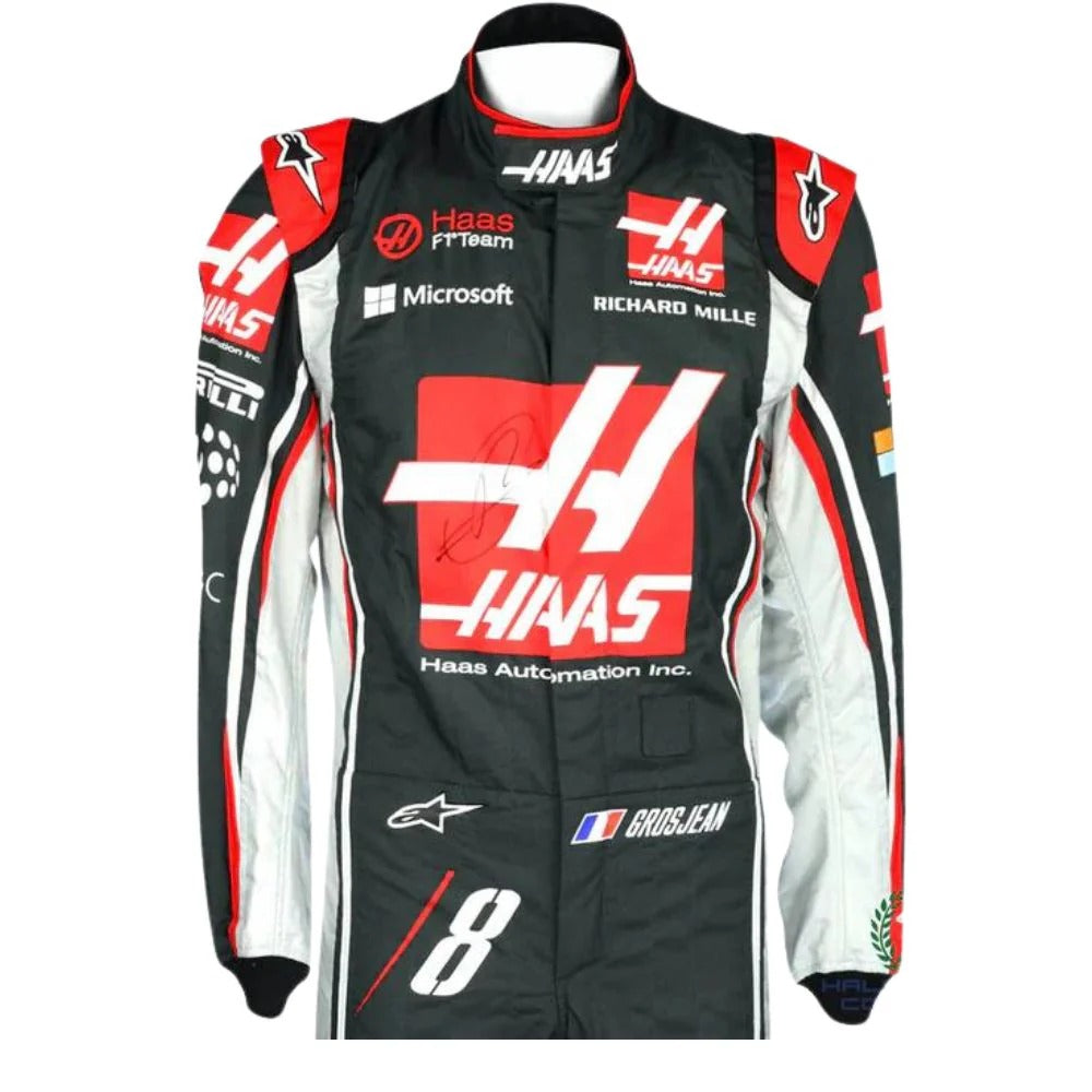Romain Grosjean Haas F1 Race Suit 