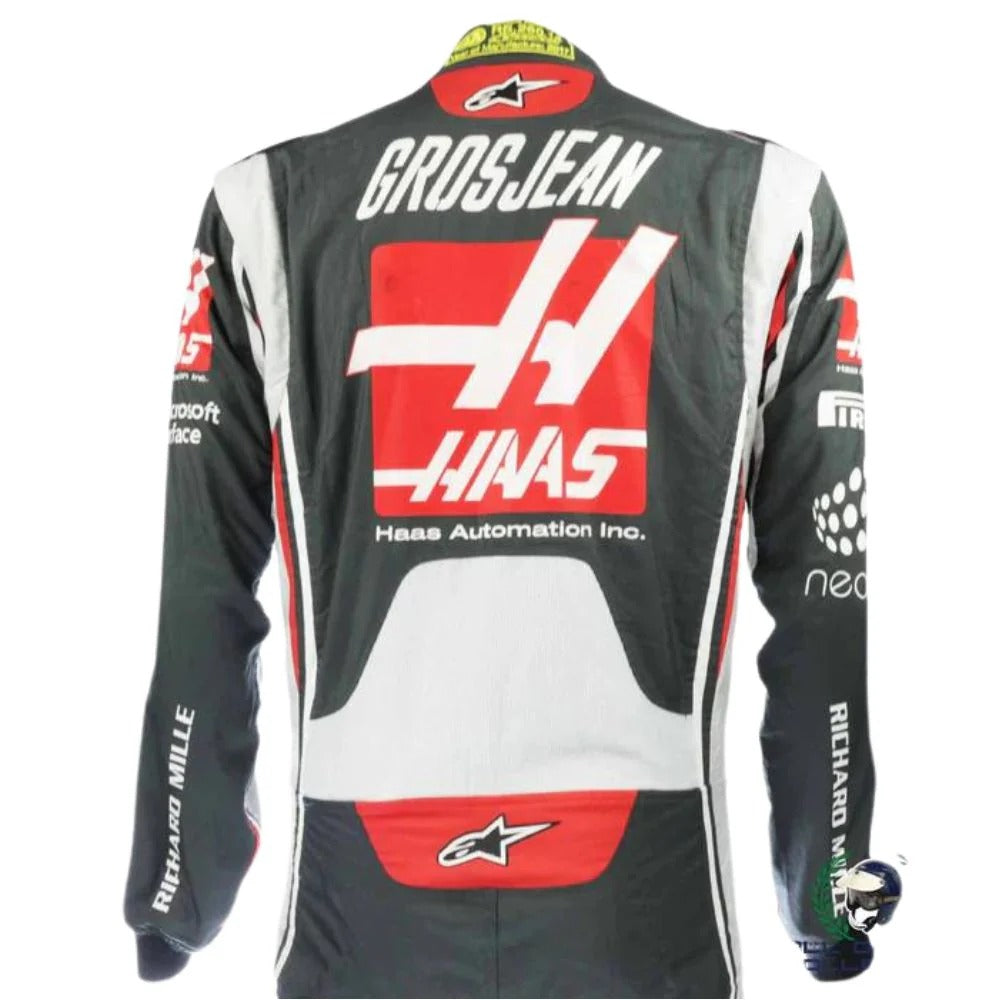 Romain Grosjean Haas F1 Race Suit 