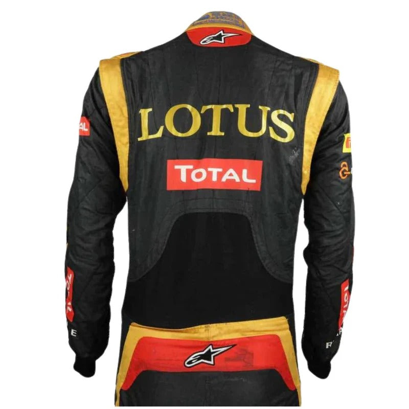 Romain Grosjean Renault Lotus F1 Race Suit